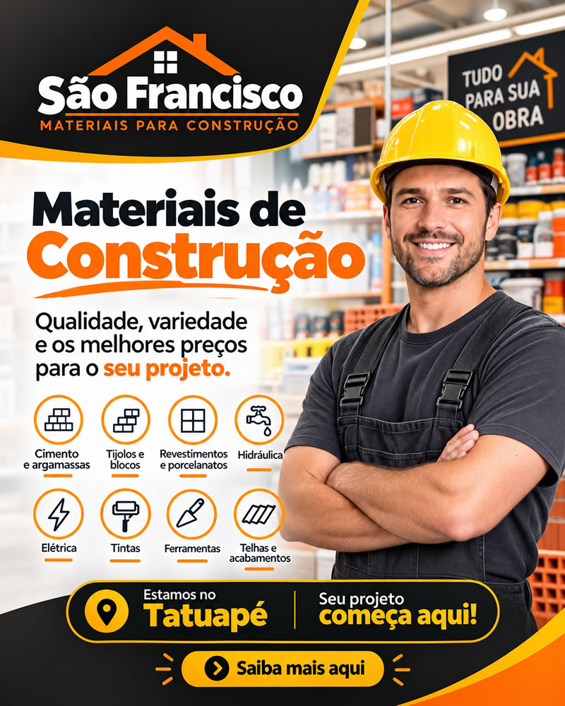 São Francisco – Tradição, variedade e atendimento de confiança no Tatuapé