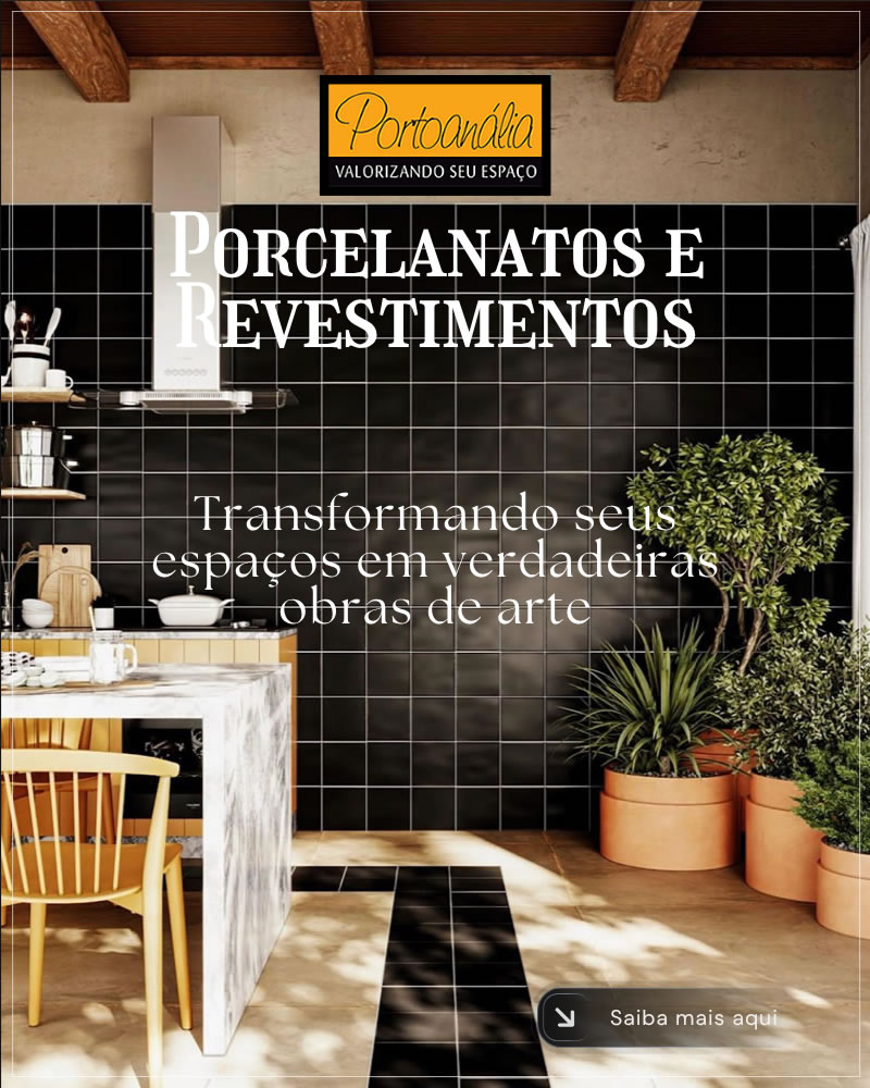 Portoanália – Sofisticação em porcelanatos e revestimentos no Tatuapé