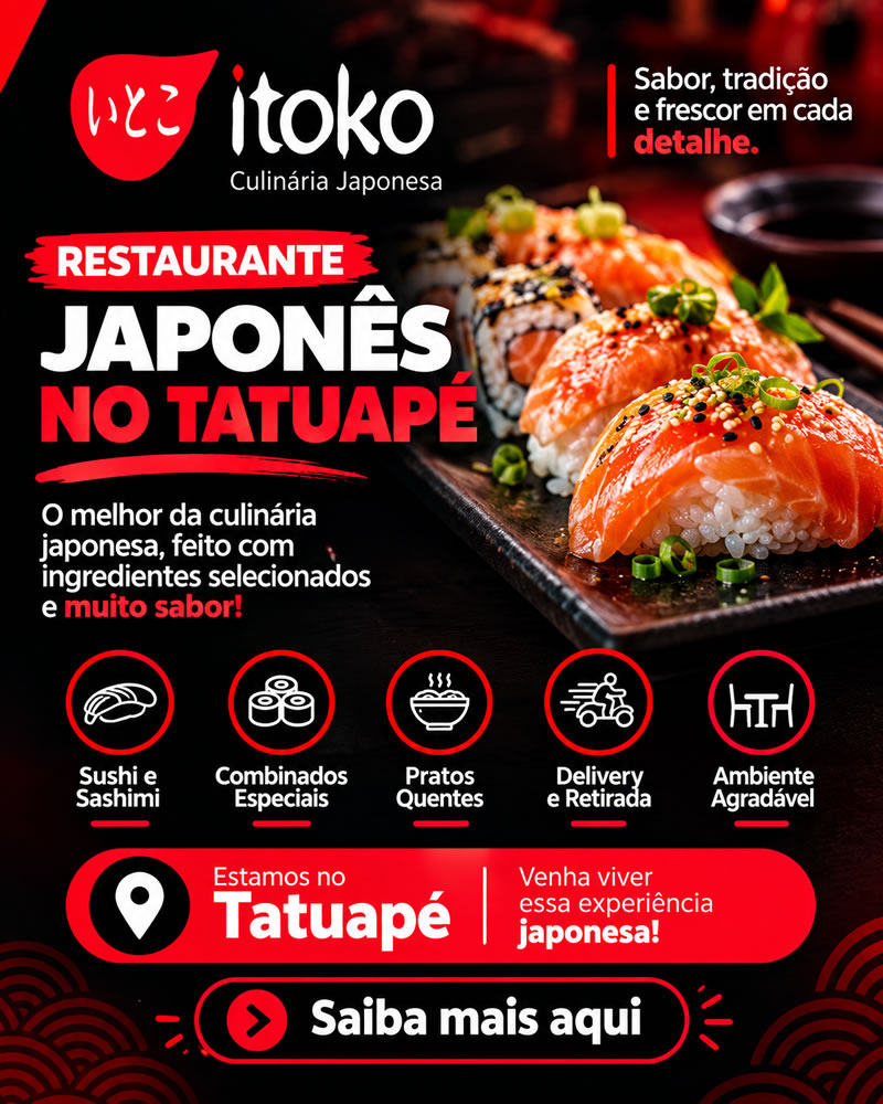 Itoko – O rodízio japonês que vai te surpreender no Tatuapé